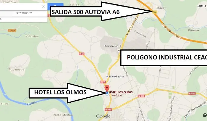 奥尔莫斯酒店 酒店 卢戈